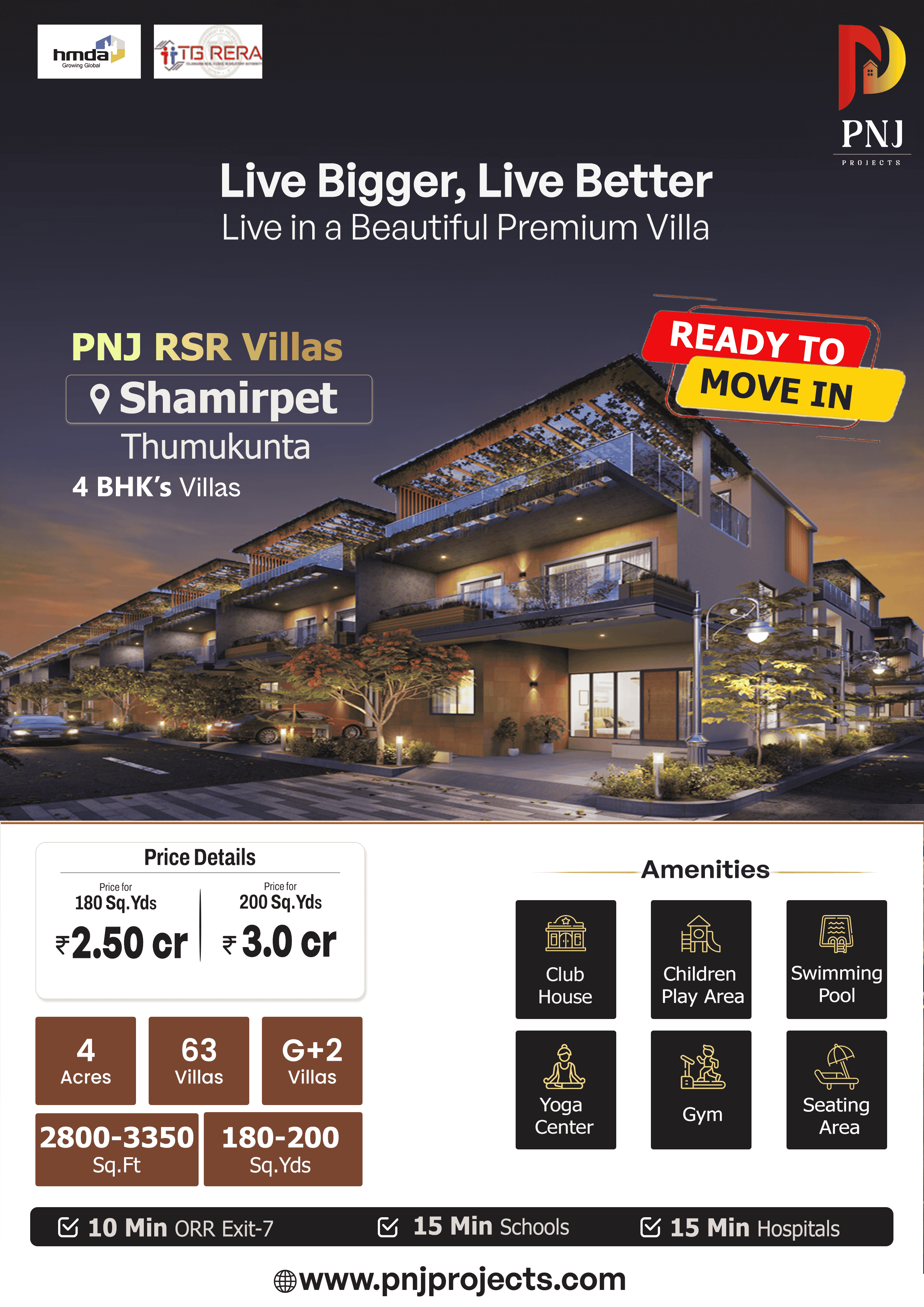 PNJ RSR Villas