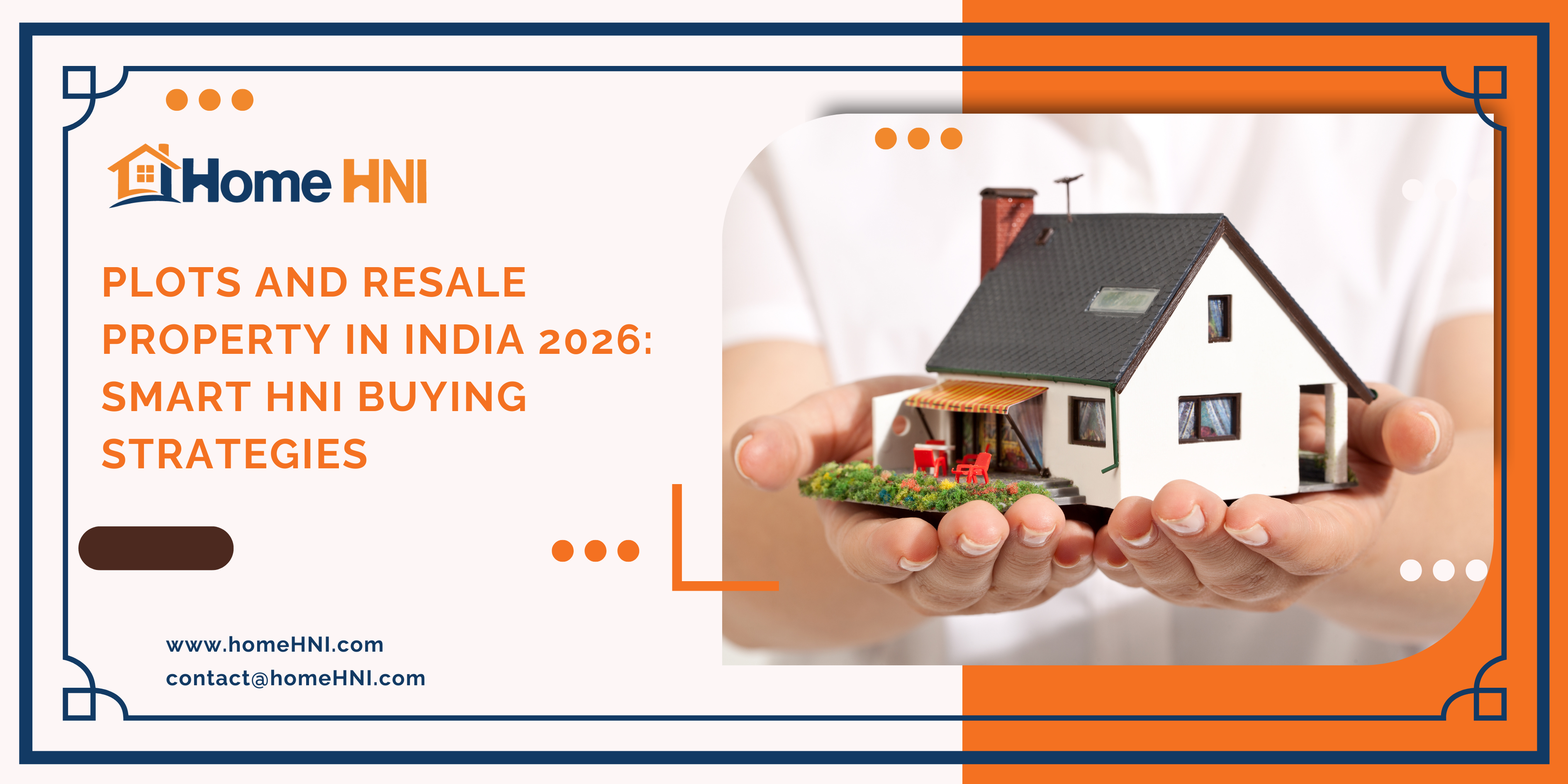 Plots and Resale Properties in India: Smart Buying Strategies for HNI Wealth Creation in 2026