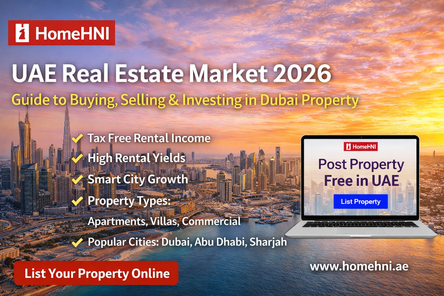 UAE Real Estate Market 2026: Complete Guide to Buying, Selling, and Investing in Dubai Property