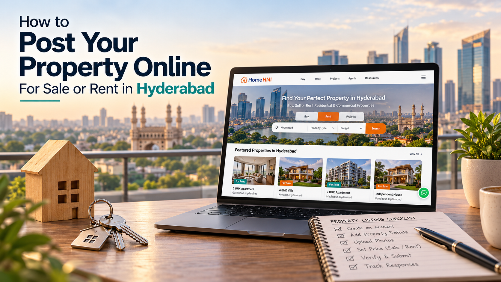 How to Post Your Property Online for Sale or Rent in Hyderabad with HomeHNI