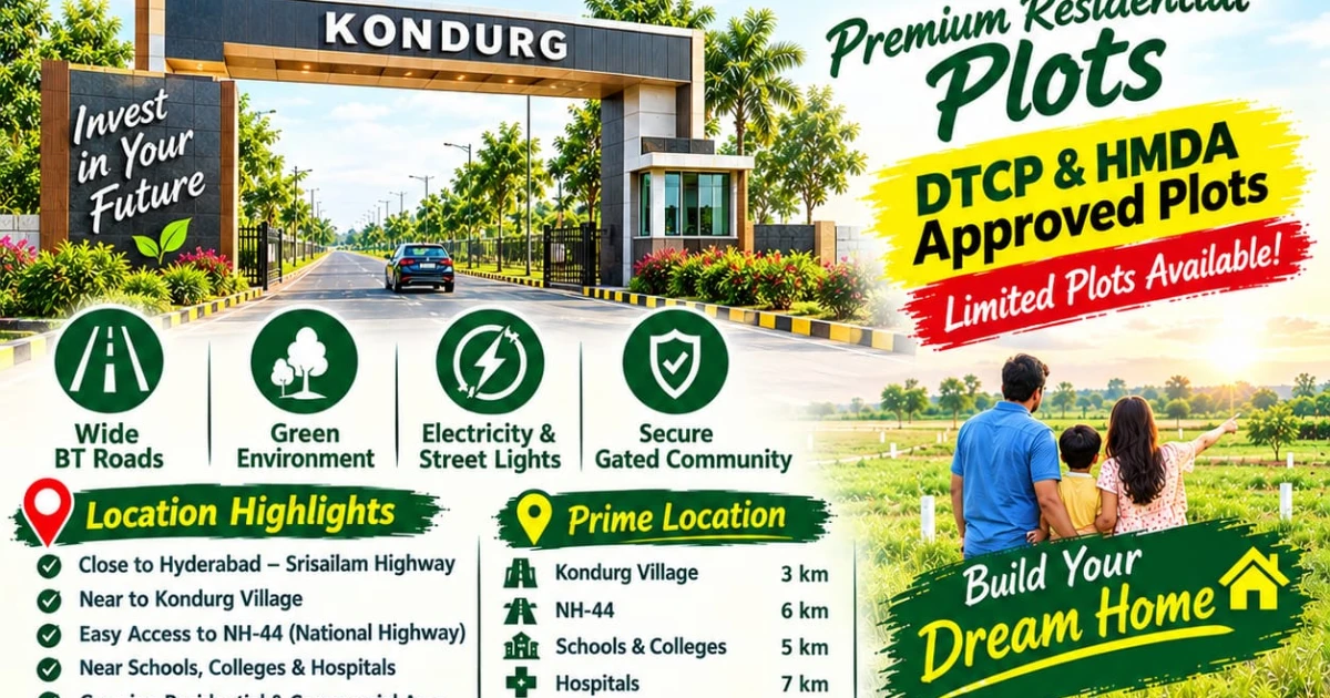 Residential Lands & Plots for Sale in Kondurg